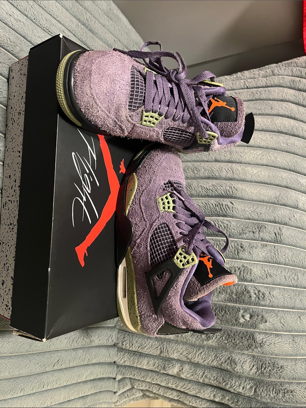 Air Jordan 4 canyon purple